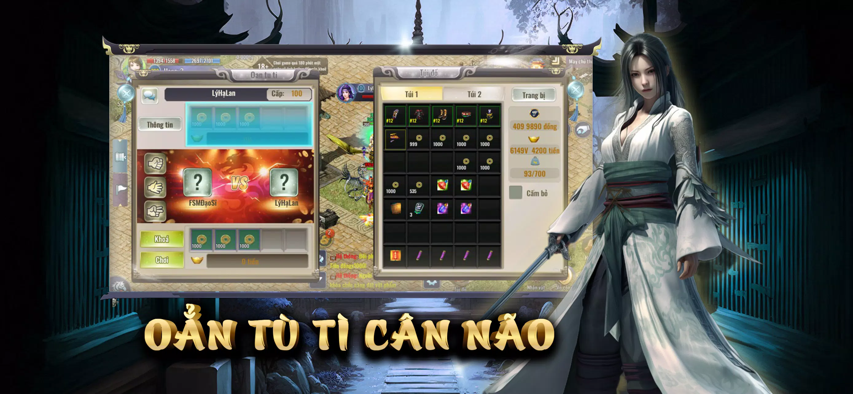 Tam Giới Phân Tranh Mobile Captura de tela 3