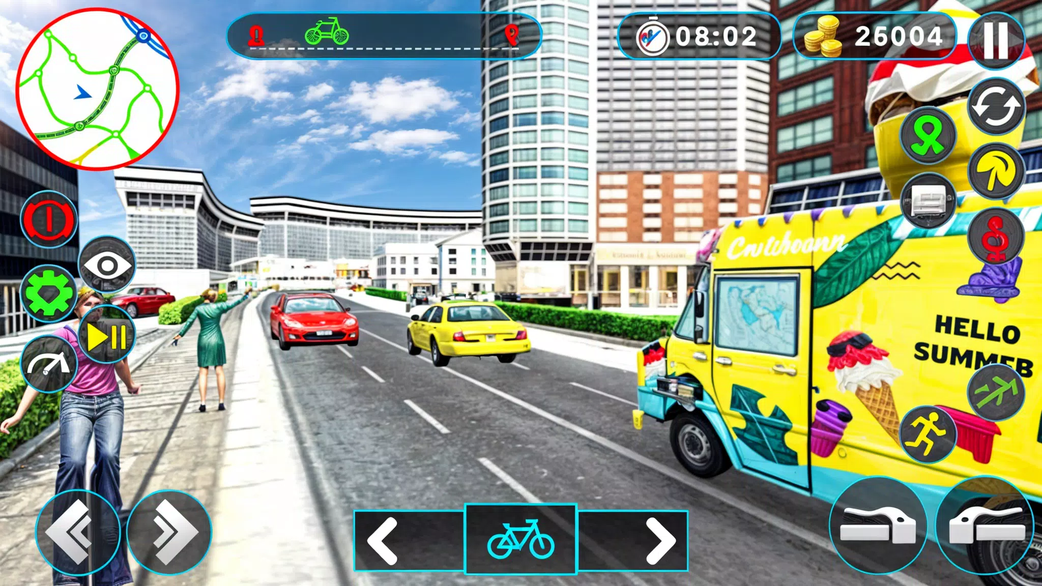 City Ice Cream Man Simulator স্ক্রিনশট 1