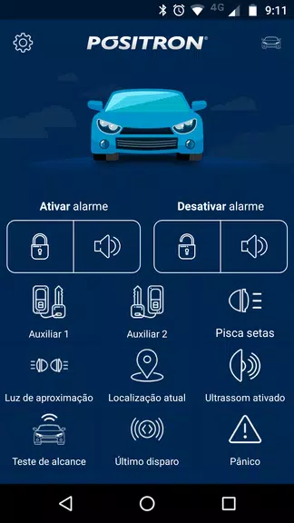 Pósitron Alarme Tangkapan skrin 1