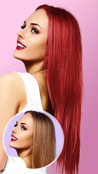 Changer Couleur de Cheveux - c Capture d'écran 1