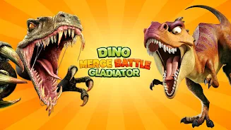 Dinosaur Merge Battle Fight Tangkapan skrin 0