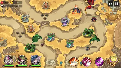 Kingdom War: Tower Defense TD应用截图第3张