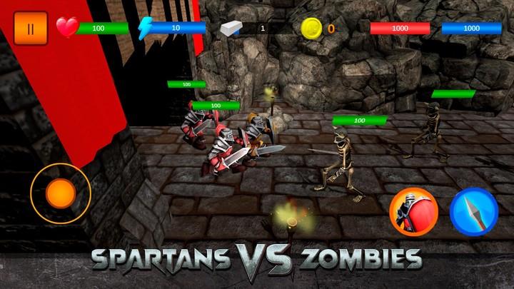 Spartans vs Zombies: Defense Screenshot 3