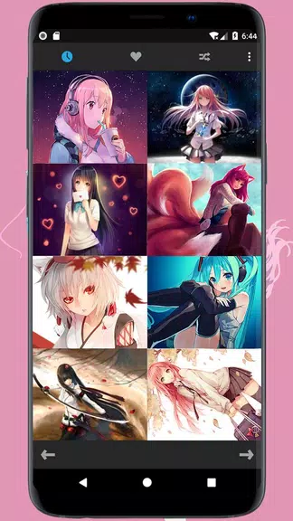 Beauty Anime Girls Wallpapers Screenshot 0