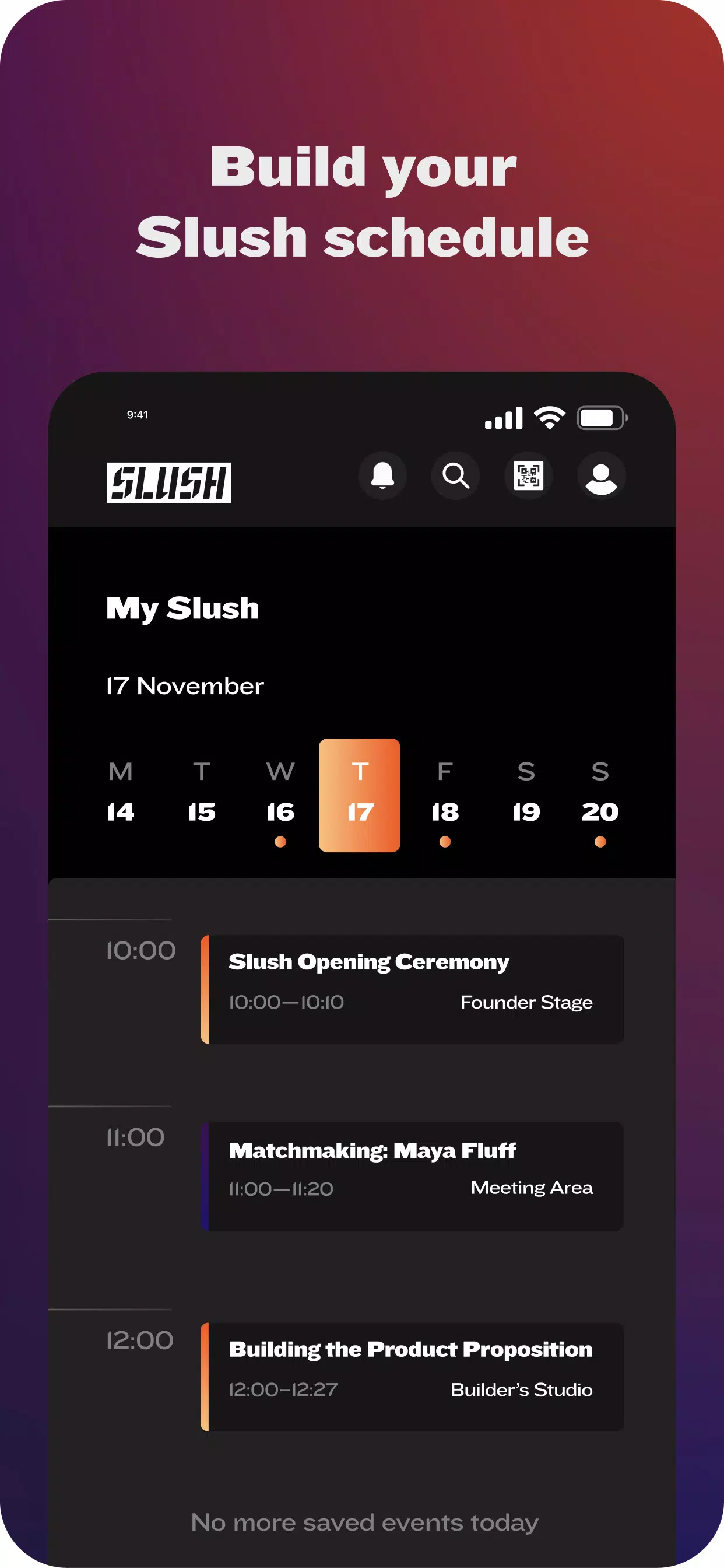 Slush App Captura de tela 0