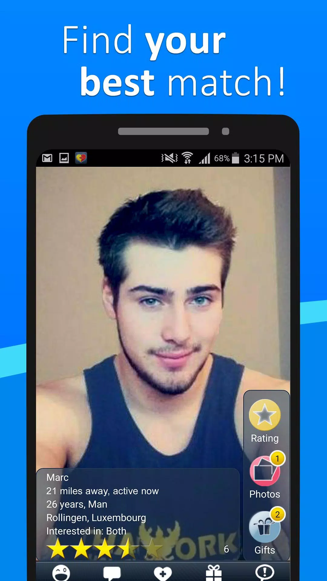 Meet24 - Love, Chat, Singles Captura de tela 3