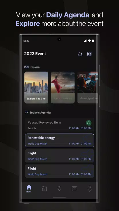 The UNITY Captura de pantalla 0