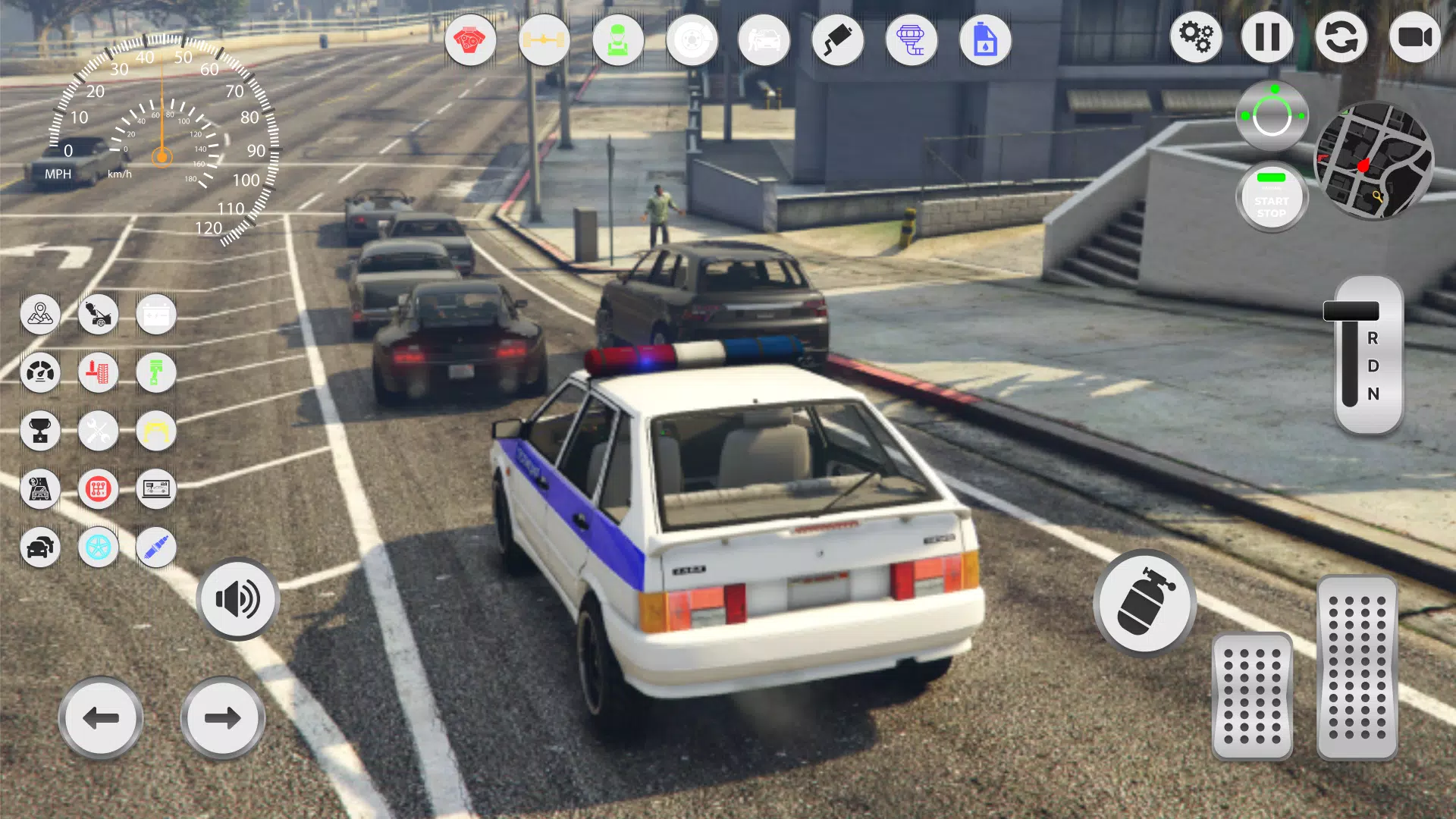 Lada 2114 Police Pursuit ภาพหน้าจอ 3