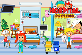 My Pretend Hospital Town Life Скриншот 0