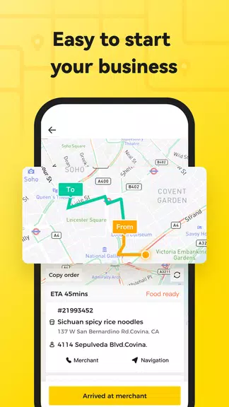 DeliveryPanda Captura de tela 3