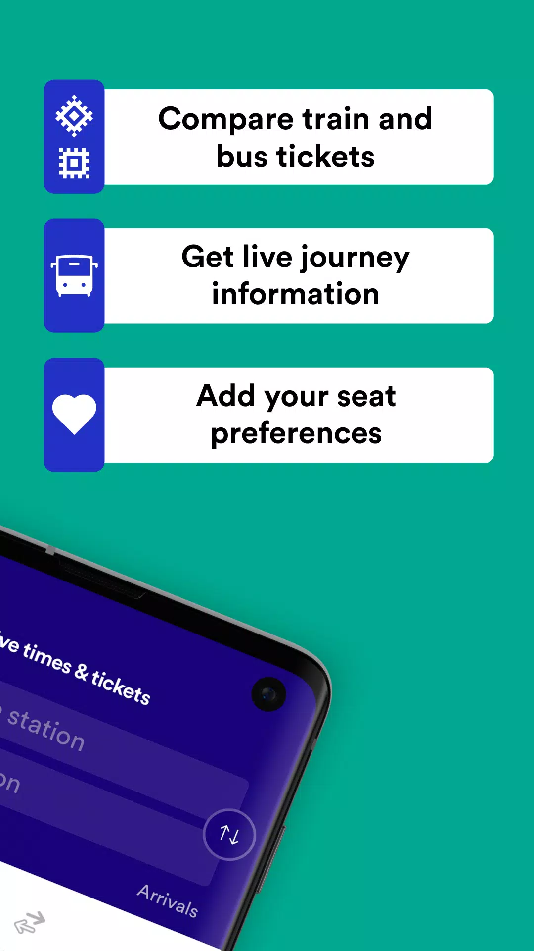 Trainline: Train travel Europe 스크린샷 1