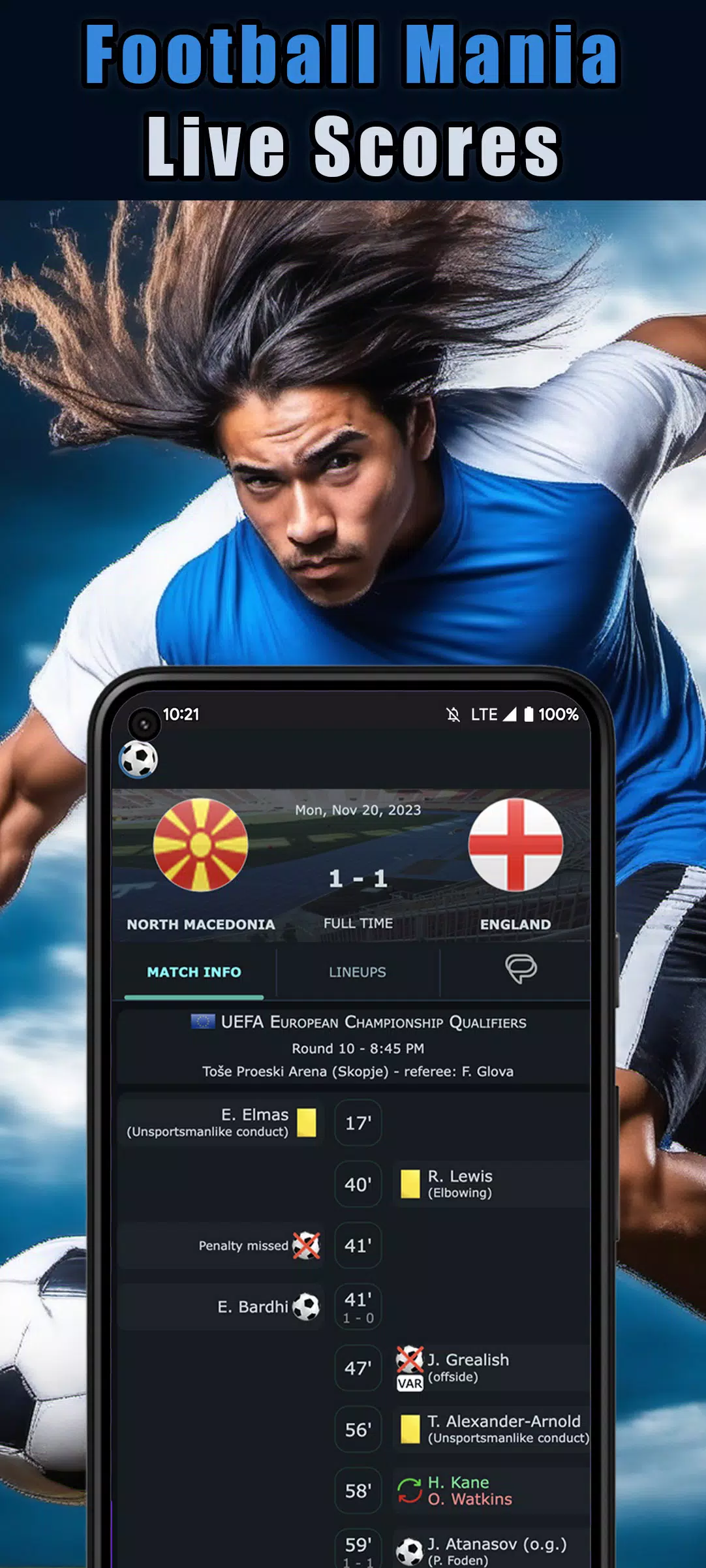 Football Live Scores স্ক্রিনশট 0