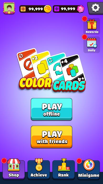 Uno Plus - Card Game Party ဖန်သားပြင်ဓာတ်ပုံ 1