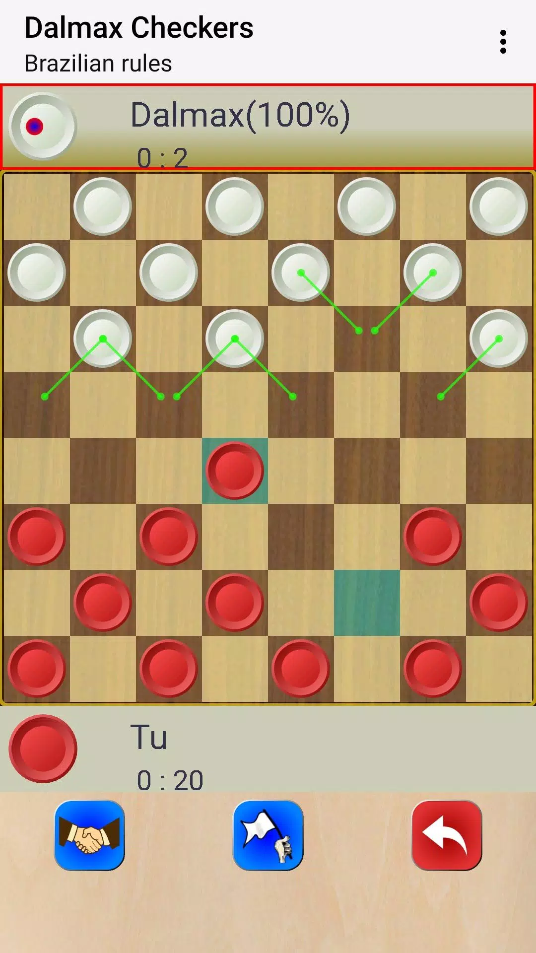 Checkers by Dalmax Screenshot 3