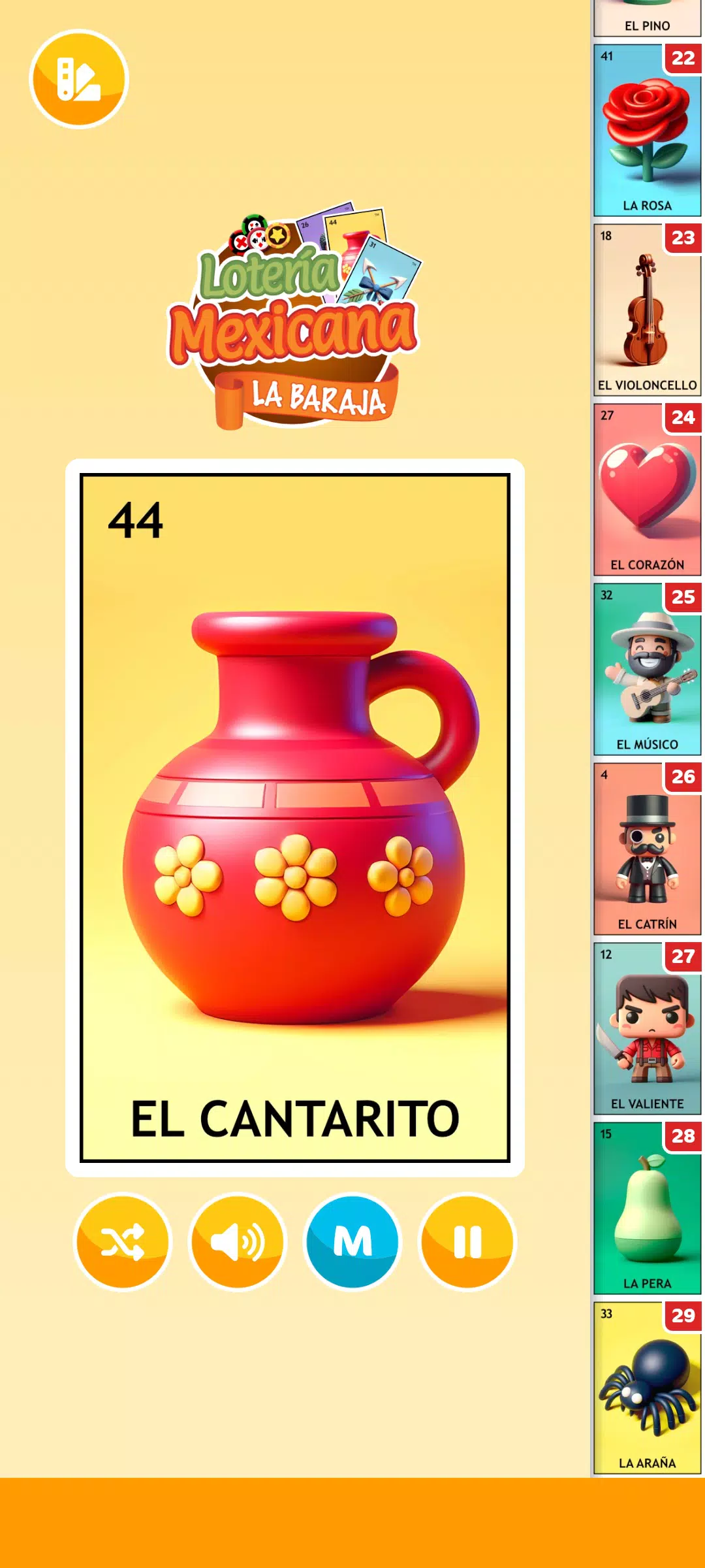 Lotería Mexicana - La Baraja 스크린샷 0