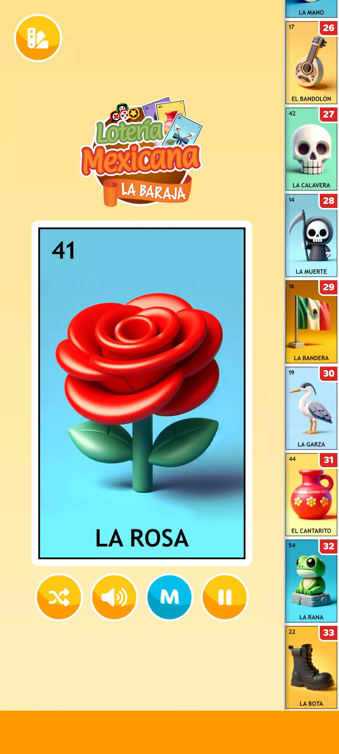 Lotería Mexicana - La Baraja 스크린샷 2