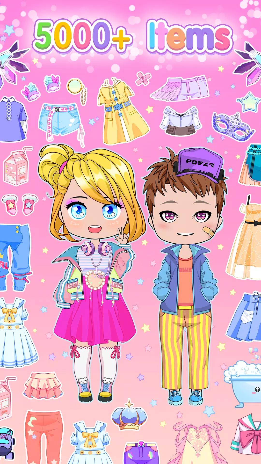 Chibi Doll Dress Up Games Tangkapan skrin 2