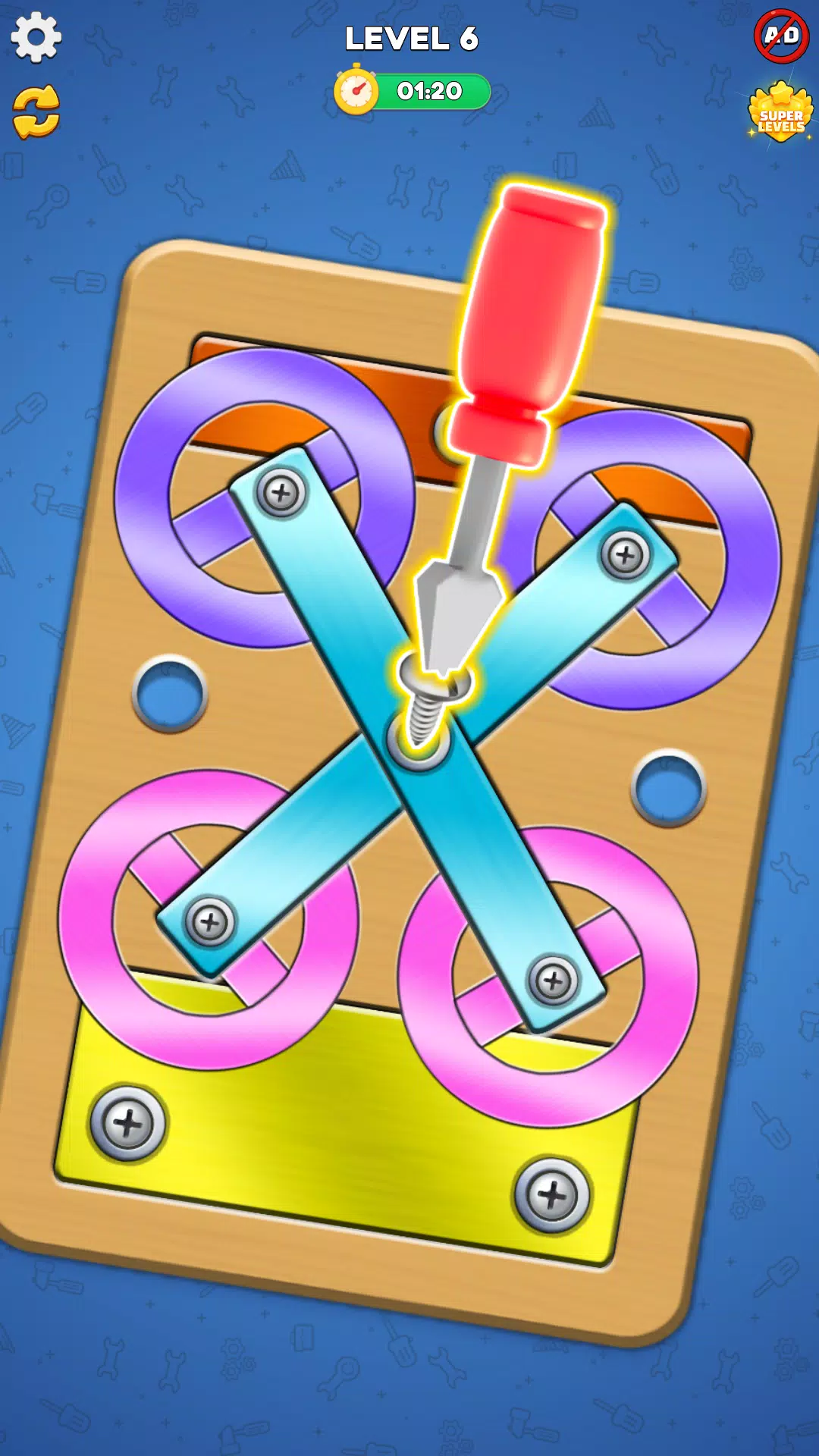 Screw Nuts and Bolts Puzzle スクリーンショット 3