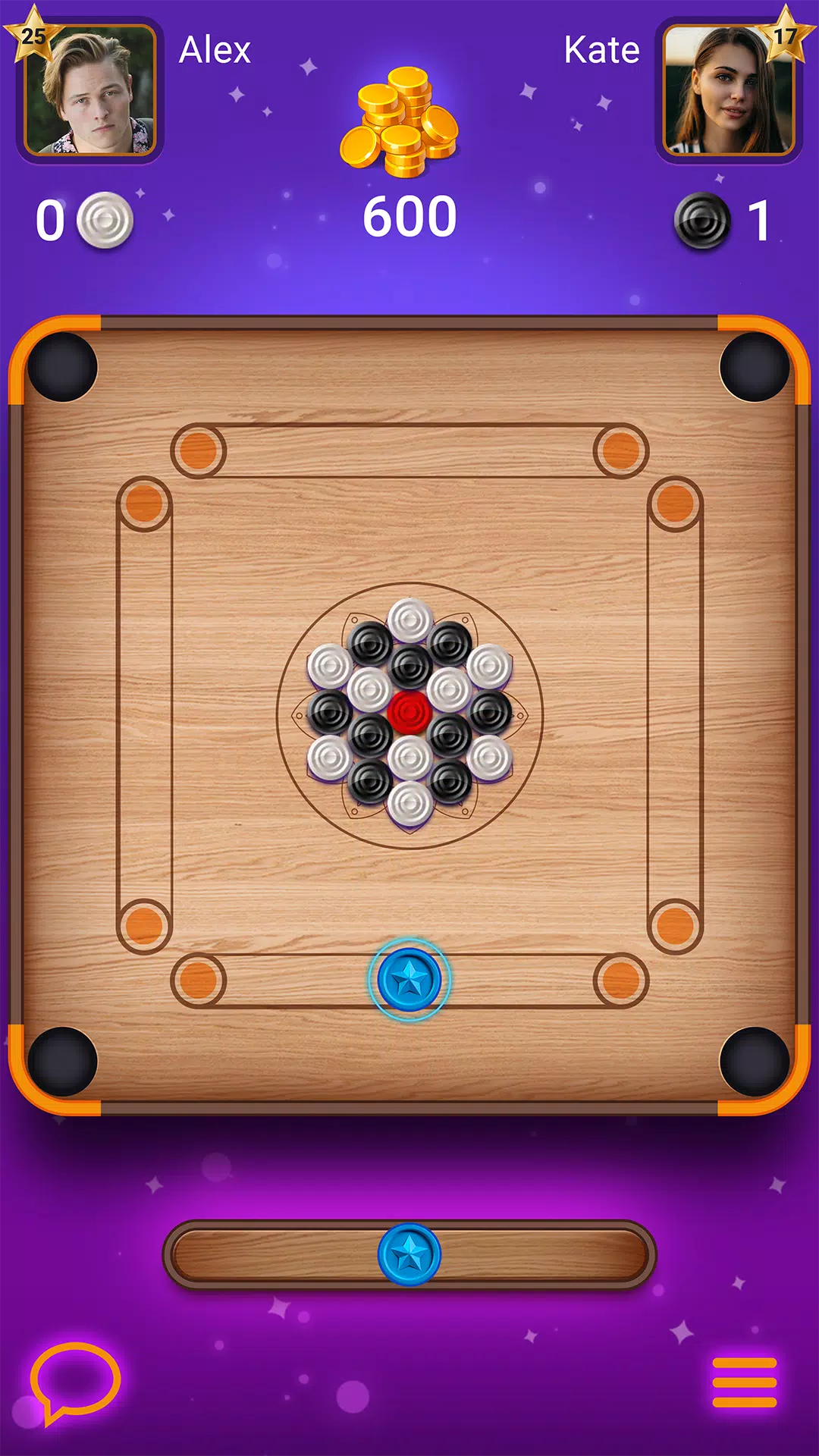 Carrom Lure - Disc pool game Ekran Görüntüsü 3