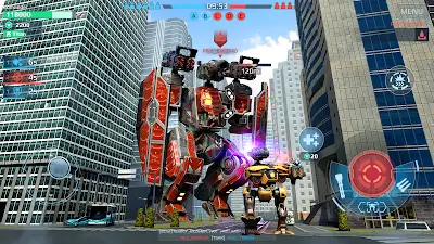 War Robots. 6대6 택티컬 멀티플레이어 전투 스크린샷 0