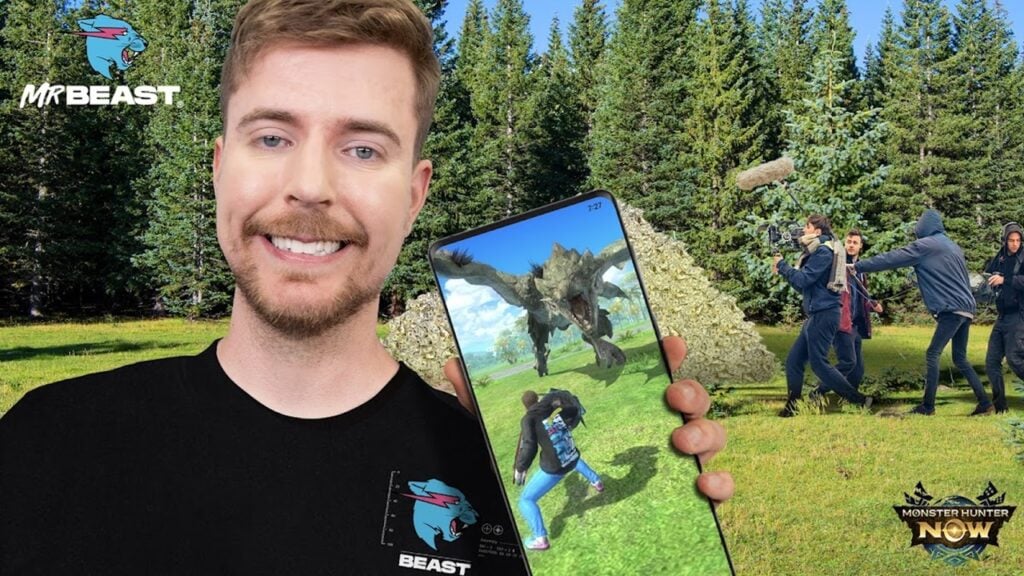 Monster Hunter hiện đã tiết lộ cập nhật liên kết thứ nguyên, hợp tác với MRBEAST cho EPIC collab!