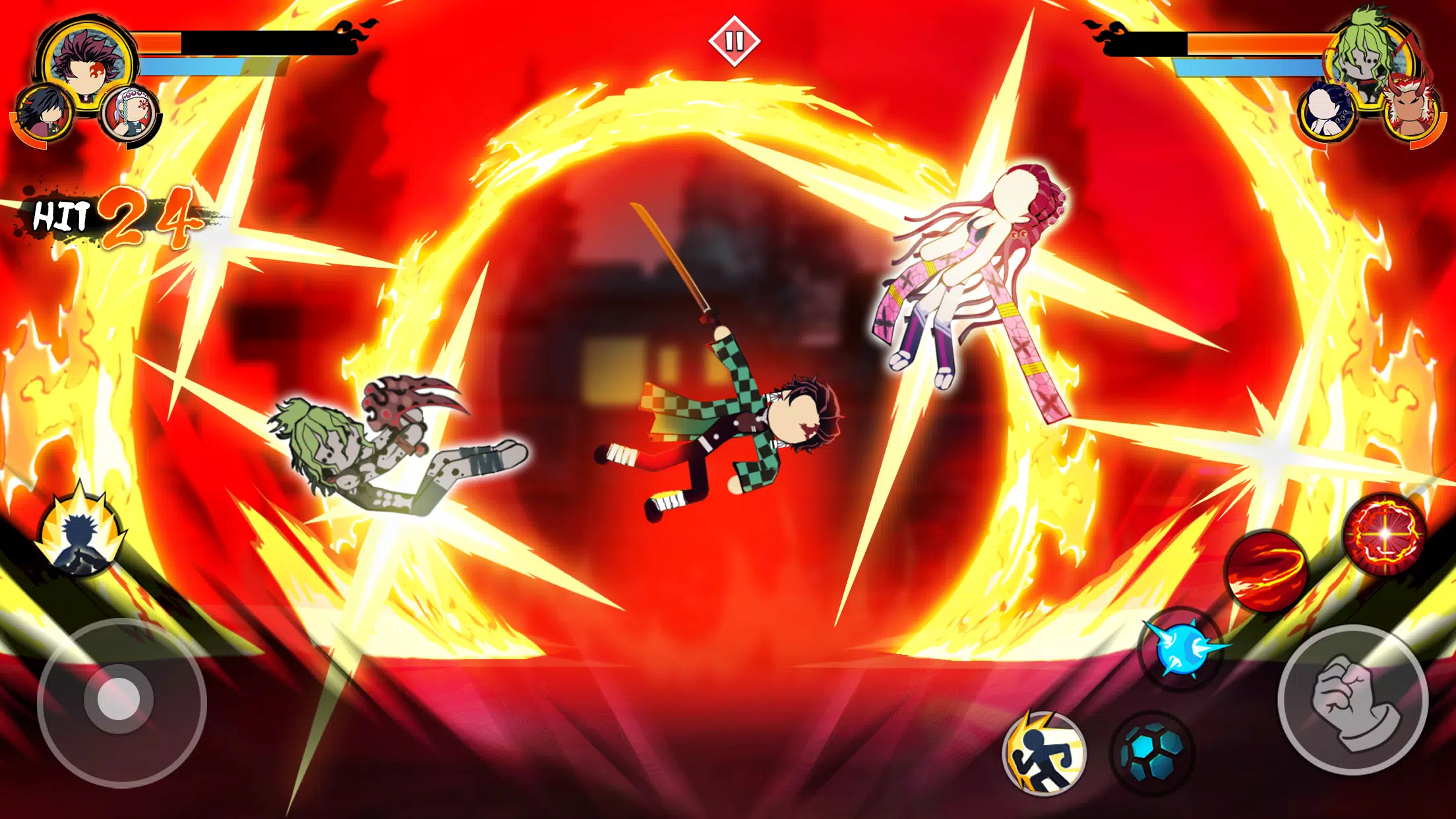Stick Demon Shadow Fight Скриншот 2