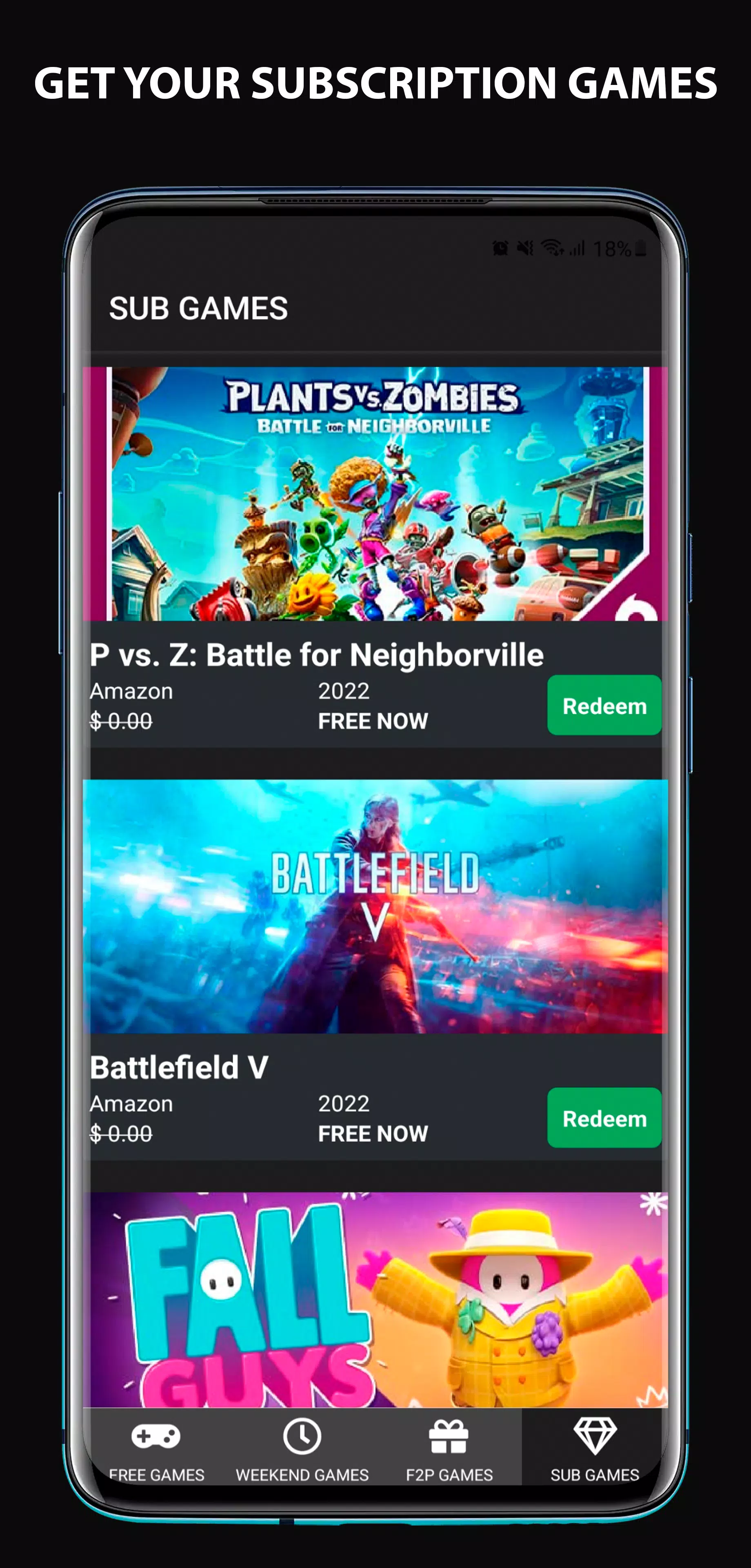 Epic Freebie Games Radar应用截图第3张