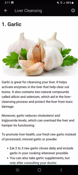 Top Liver Cleansing Superfoods Ảnh chụp màn hình 2