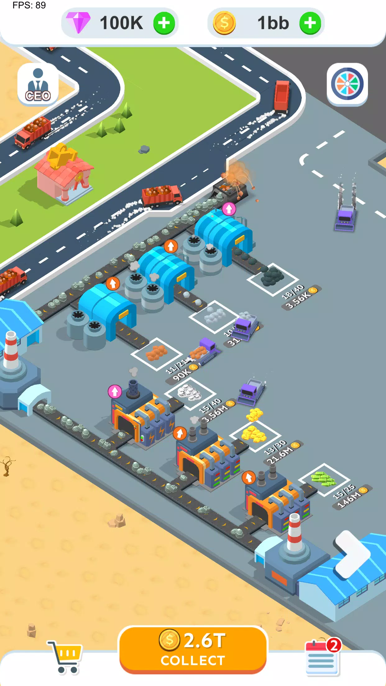 Schermata Spiral Excavator Empire 1