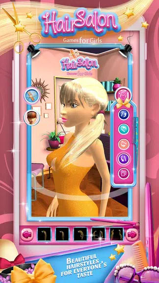 Hair Salon Games for Girls Zrzut ekranu 0