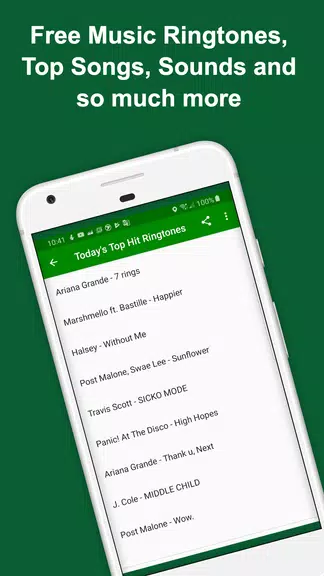 Today's Hit Music Ringtones स्क्रीनशॉट 0