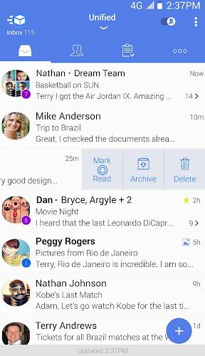 TypeApp Email - Mail Captura de tela 2