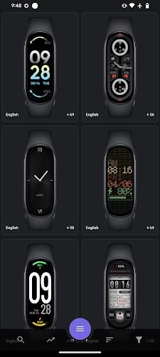 Mi Band 8 Watch Faces Capture d'écran 0