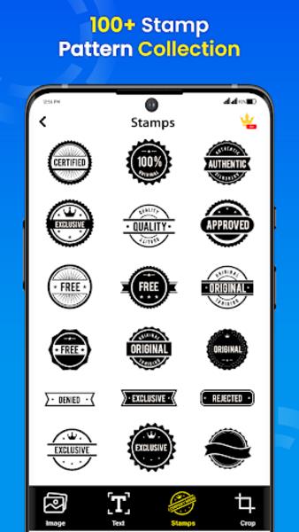 Stamp Maker – Image Watermark スクリーンショット 1