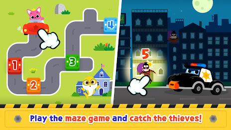 Baby Shark Car Town: Kid Games Tangkapan skrin 2