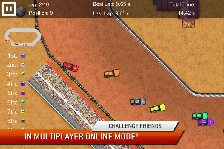 Dirt Racing Sprint Car Game 2 Screenshot 2