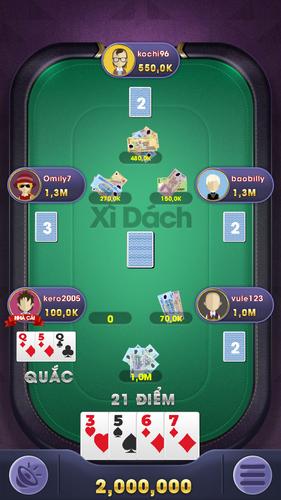 Schermata Xi Dach - Blackjack 2