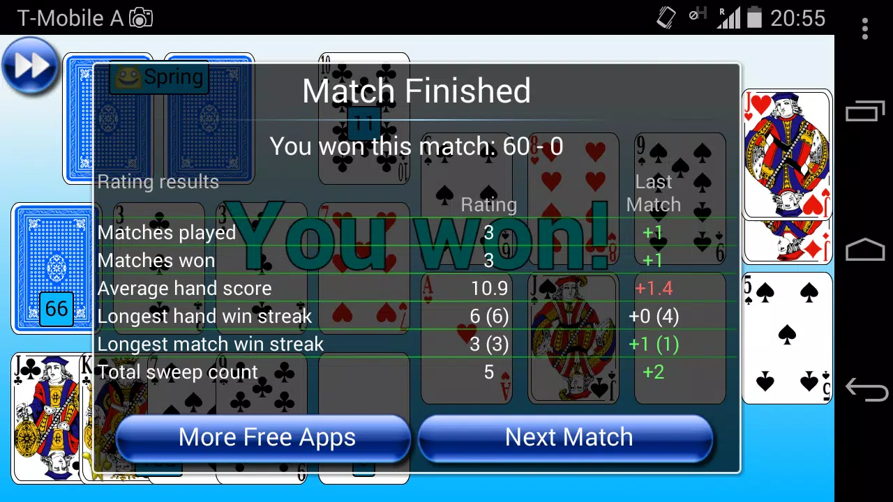 Schermata G4A: Spite & Malice 3
