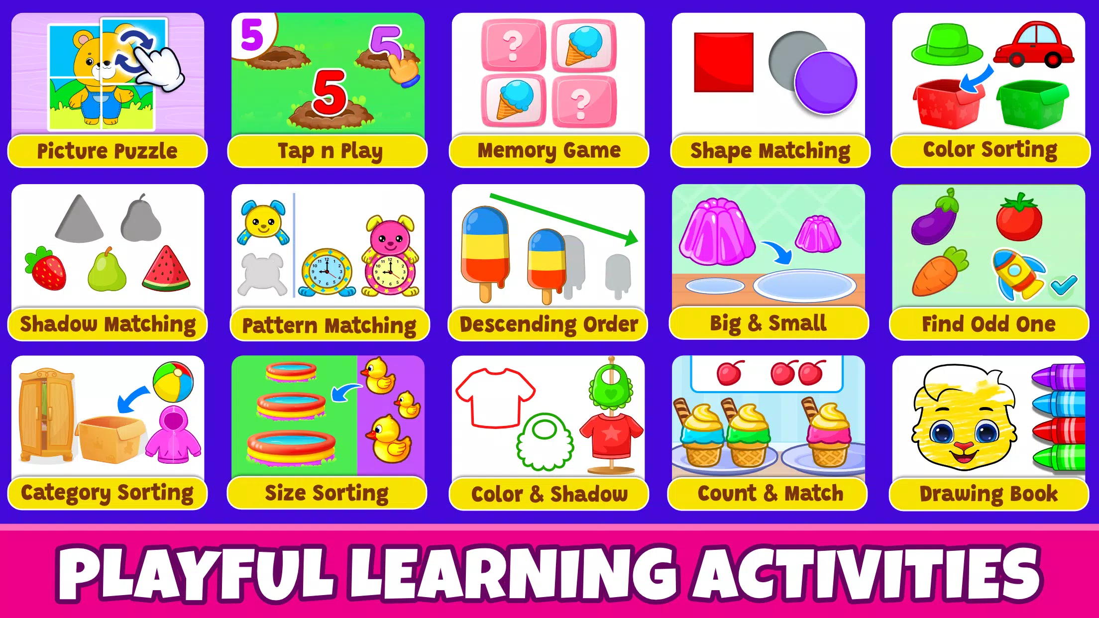 Kids Toddler & Preschool Games應用截圖第1張