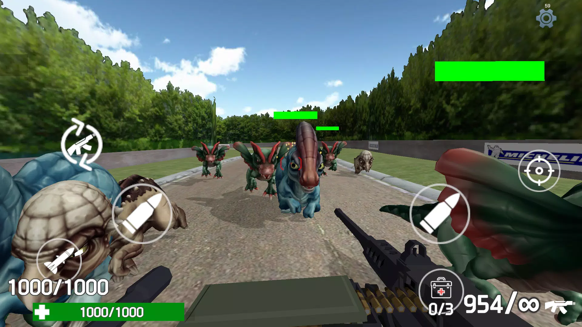 Dinosaur Park: Jurassic Chase 스크린샷 2