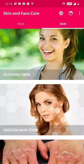 Skin and Face Care - acne, fai 스크린샷 2