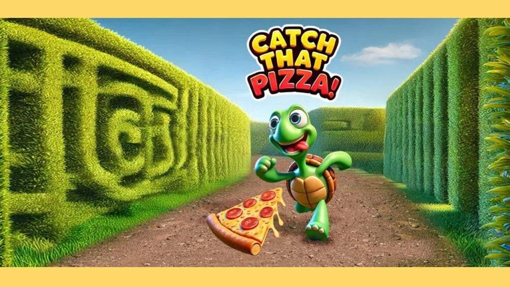 Teleporterende pizza -achtervolging in een nieuw doolhofspel