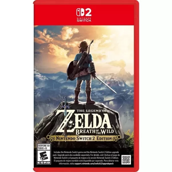 «Легенда о Zelda: дыхание дикого Nintendo Switch 2 Edition доступно для предварительного заказа»