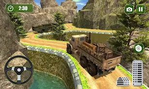 Offroad US Army Truck Driving Ảnh chụp màn hình 3