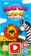 Schermata Match Game - Animals 0