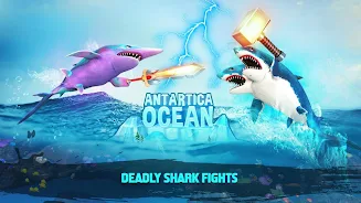 Double Head Shark Attack PVP ภาพหน้าจอ 0