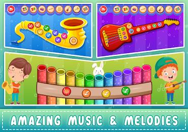 Piano Kids Music Games Schermafbeelding 2