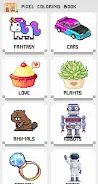 Pixel Art Coloring By Numbers Ảnh chụp màn hình 0