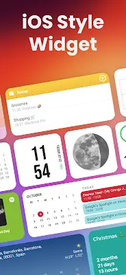 IOS Widgets स्क्रीनशॉट 0