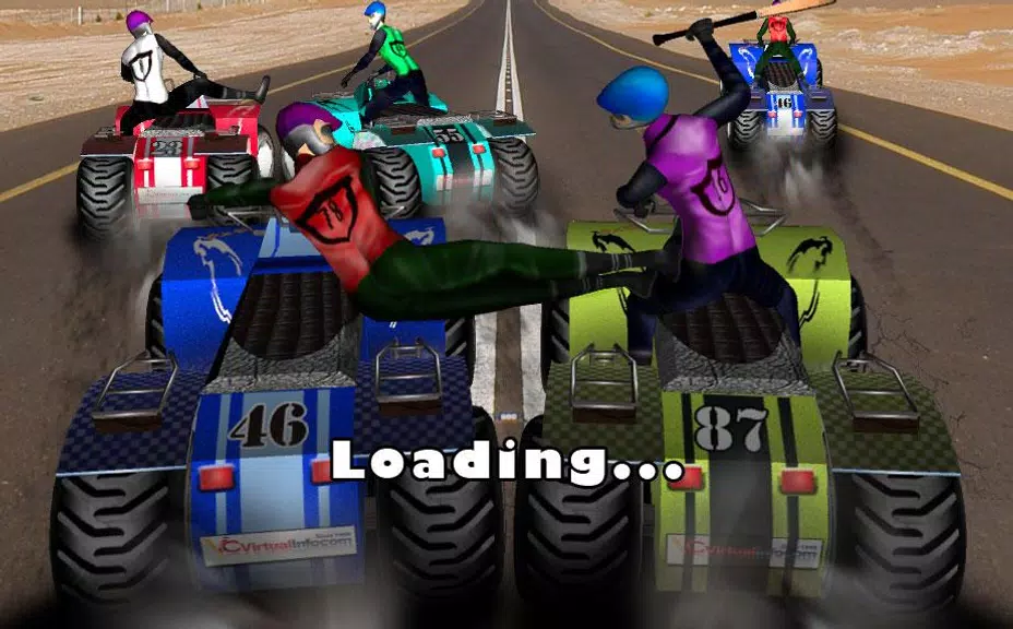 3D quad bike racing Capture d'écran 2